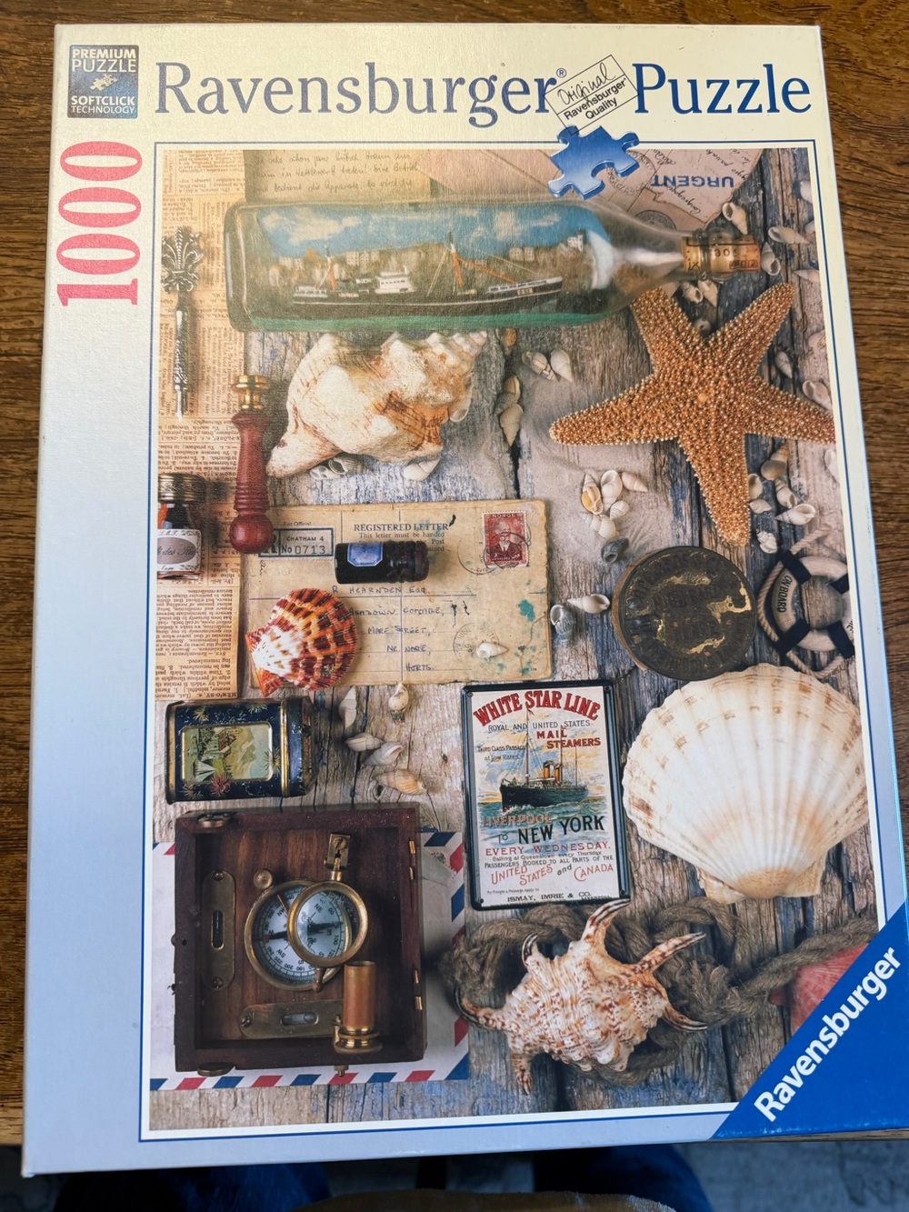 Ravensburger Beach Treasures Puzzle 1000 pieces